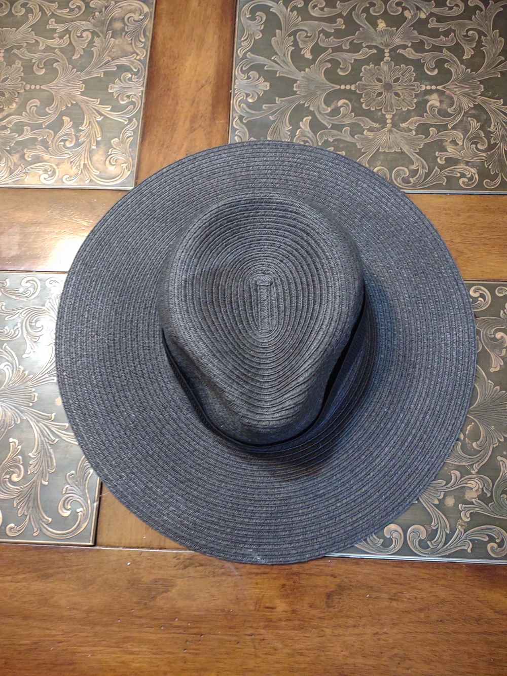 Madewell Packable Wide brim Black Sun Hat